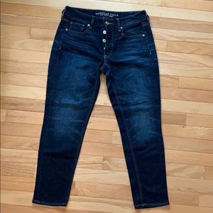 Tom girl dark wash denim jeans!